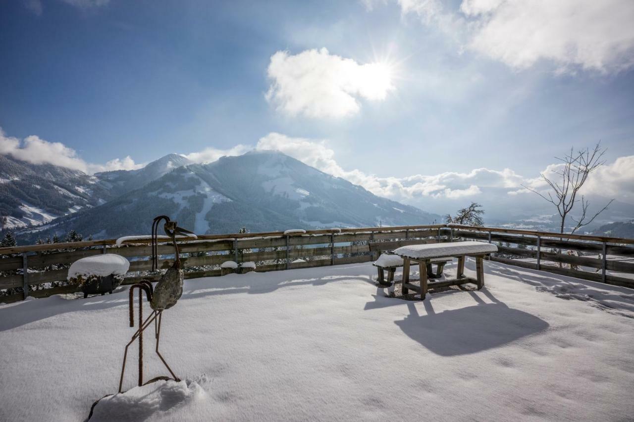 Bergpension Zinting Brixen im Thale Bagian luar foto